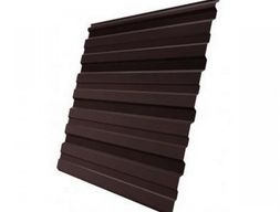 Профнастил С10 RAL 8017 шоколадно-коричневый 0,5 мм Quarzit lite Grand Line