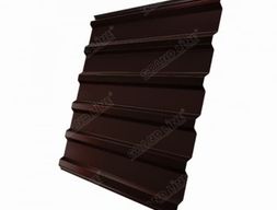 Профнастил С20 RAL 8017 шоколадно-коричневый 0,5 мм Quarzit lite Grand Line